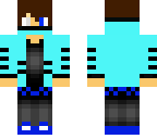 zane in blue