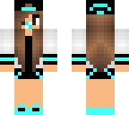 baby zebra girl skin