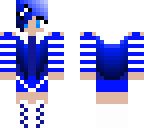 blue girl