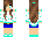 blue girl