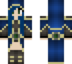 blue haired