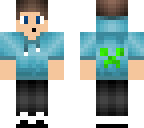blue man