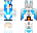 controled blue fire dragon