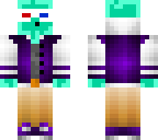 cool cyan blue slime