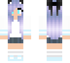 cute girl no tail