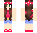 cute red bandana girl