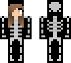 edit of a skeleton onsie