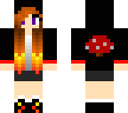 fire mushroom girl