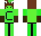 green cow