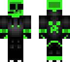 green slime huge eyes