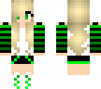 green stripe girl