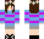 me as frisk from undertale