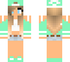 mint summer girl