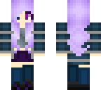 purple and blue