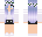 purple hair girl