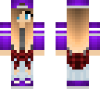 purple skater girl