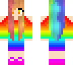 rainbow girl