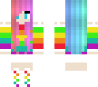 rainbow girl