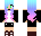 rainbow witch girl