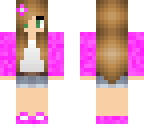 sparkly pink girl