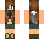 teen werewolf girl skin
