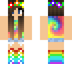 tye-dye girl