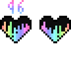 46 love hearts