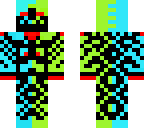 azul y verde