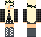 blonde goth girl