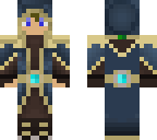 blonde mage