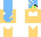 blue bikini girl