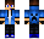 blue gamer boy
