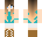 blue girl