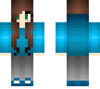blue girl