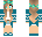 blue girl