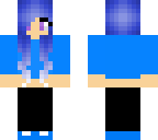 blue girl