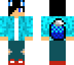 blue wolf boy