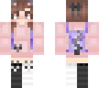 cat girl with backpack