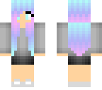 cute blue and pink