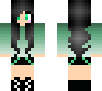cute mint girl
