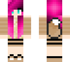 cute pink haired eevee