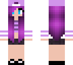 cute purple tomboi