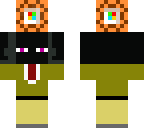 enderman levantando bloque de commandos