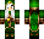 green mage girl
