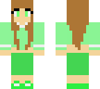 green spring girl