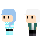 katelyn and travis - mini figures