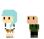 katelyn and travis mini figures