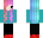 me with rainbow hair
