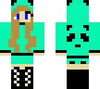 mint green panda