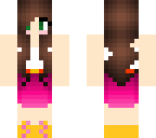 pink dress girl